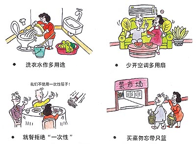 6. 我家的低碳生活(组画)(李济川)