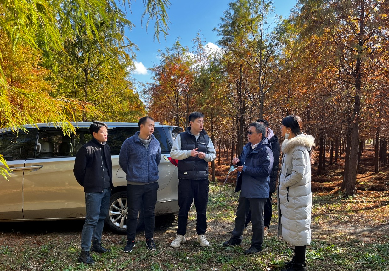 市林业总站赴横沙岛开展公益林管理工作调研指导3.jpg 市林业总站赴横沙岛开展公益林管理工作调研指导3.jpg